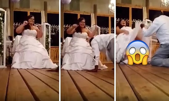 Gözlerim Kör Olsaydı da Görmeseydim! Sürüne Sürüne Gelip, Gelinin Altına Girmeye Hazırlanan Adamı 'Şakaladılar'