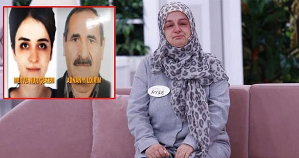 Esra Erol'da programına katılan Ayşe Çekem isimli bir anne, 24 yaşındaki mimar kızı Merve Nur'un 61 yaşındaki medyum Adnan Yıldırım'ın ağına düştüğünü ve kaçırıldığını iddia etti. Kızını arayan annenin anlattıkları ve sonradan ortaya çıkan detaylar izleyenleri şaşkına uğrattı.