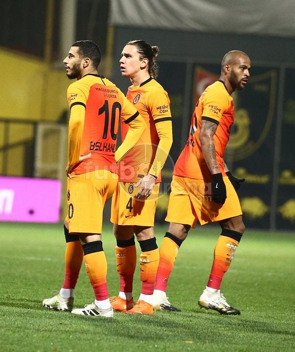 Galatasaray bu sezon ligde en az isabetli şut attığı maçı oynadı. (1- 90+6 Diagne / P)