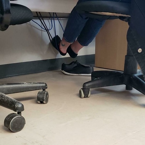 14. "Прекрасный способ дать ногам отдохнуть"