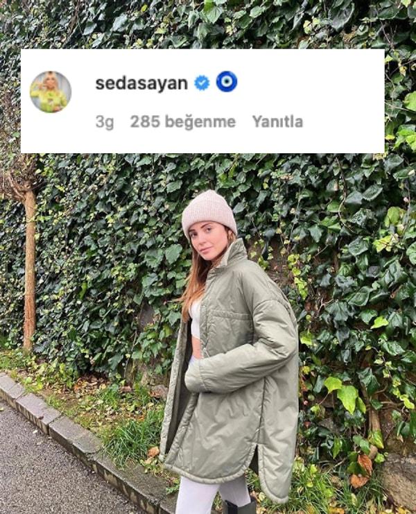 15. Seda Sayan, oğlu Oğulcan Engin'in kız arkadaşı oyuncu Ezgi Eyüboğlu'nun fotoğrafına yorum yaptı!