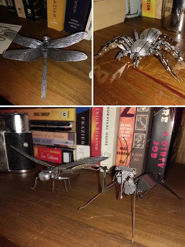 5. "Я мастерю различные миниатюры из металла".