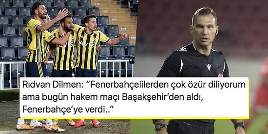 Hakem Kararları Yine Başrolde! Başakşehir Karşısında Geriye Düştüğü Maçta Kazanan Fenerbahçe Oldu