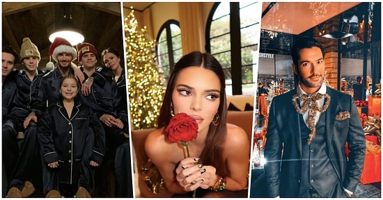 Dünyaca Ünlü İsimlerin Christmas Pozlarını Görünce Üzerinizde Pijamalarınızla Derin Bir İç Çekeceksiniz!