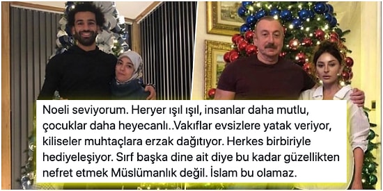 Bu Yıl da Tartışması Başladı! Noel Kutlaması Yapan ve Ağaç Süsleyen Müslümanlar Sosyal Medyayı İkiye Böldü