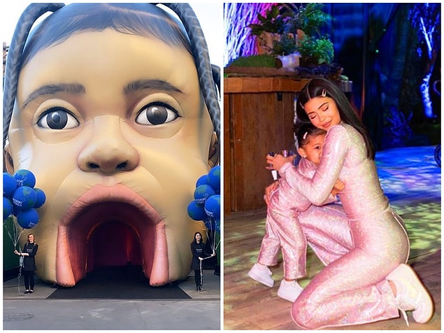 10. Kylie Jenner'ın kızı Stormi için hazırladığı doğum günü partisini hatırladınız mı? Gözlerimiz kanamıştı...