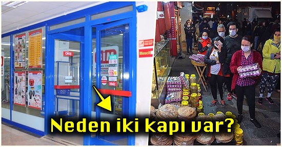 Marketlerin Çıkış Kapıları Bir Taneyken Neden Girişlerinde İki Kapıdan Geçiyoruz?