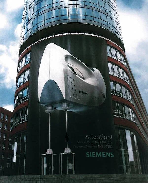 7. Реклама миксера от Siemens