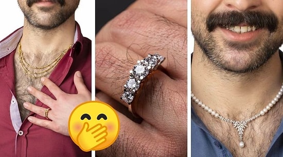 В Стамбуле ювелир решил не использовать обычных моделей для презентации своих изделий, и не прогадал!
