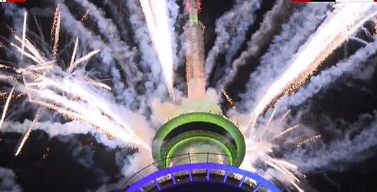 Güle Güle 2020: Yeni Zelanda 2021'e Girdi