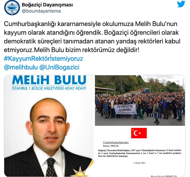 Öğrencilerden tepki geldi