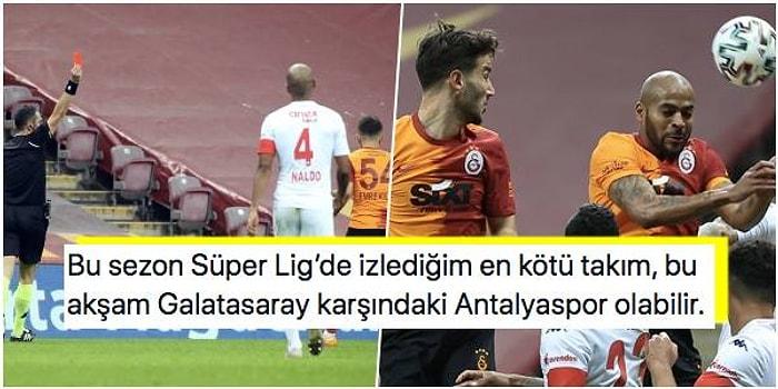 Arena'da Kazanan Yok! Maçı 10 Kişi Tamamlayan Galatasaray, Antalyaspor'a Takıldı