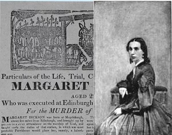 8. 1724 yılında Margaret Dickson adlı bir kadın asılarak idama mahkum edilmiş ancak ölmemişti. Daha sonra Dickson'ın serbest bırakılmasına karar verildi, çünkü İskoç yasasına göre ceza uygulanmıştı.