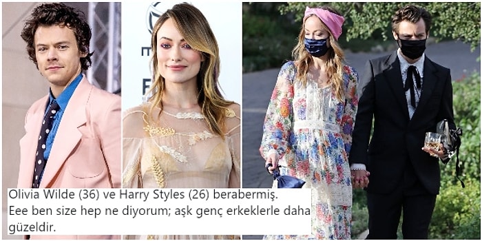 Harry Styles'ın Kendinden 10 Yaş Büyük Ünlü Oyuncu Oliva Wilde'la Aşk Yaşadığı İddiası Ortalığı Karıştırdı