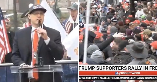 Trump Destek Mitinginde Konuşmacı, Kalabalığa 'Sarılalım ve Koronayı Bulaştıralım' Dedi, Onlar da Sarıldılar