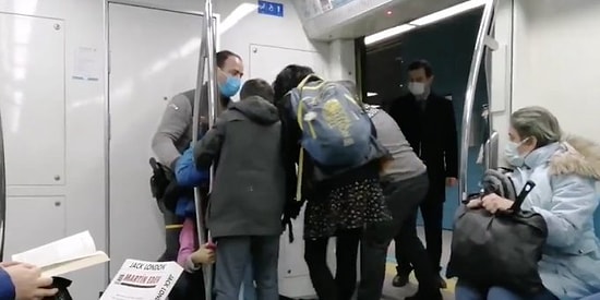 Marmaray Görevlisinin Kaçak Binen Göçmen Çocukları Sürüklemesi Tepki Çekti