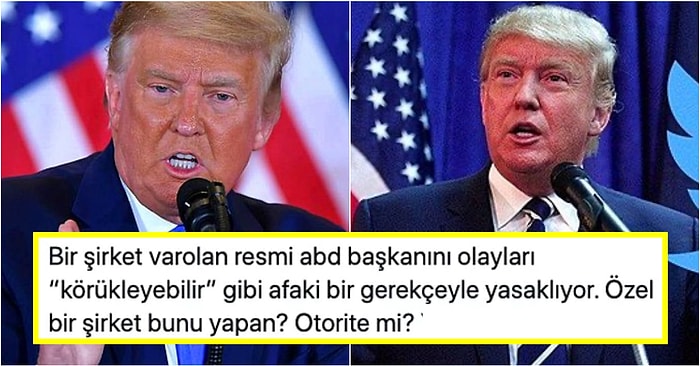 ABD Başkanı Trump'ın Sosyal Medya Hesaplarının Kalıcı Olarak Askıya Alınması Tartışmalara Neden Oldu