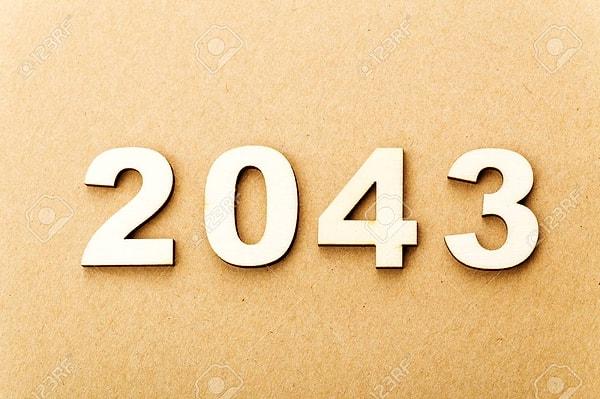 1. 2043 yılına olan uzaklığımız, 1999 ile aynı.