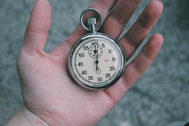 8. Beş dakikayı geçmeyin