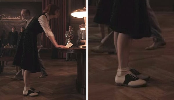 14. Получив первые шахматные победы, Бет купила туфли, которые носили все популярные девушки в ее старшей школе