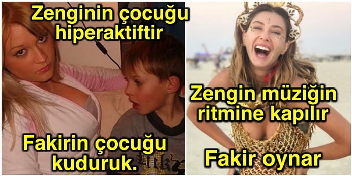 Zenginler ve Fakirler Arasındaki Komik Farkları Okuyunca Kendinizi Bir Tuhaf Hissedeceğiniz Kesin