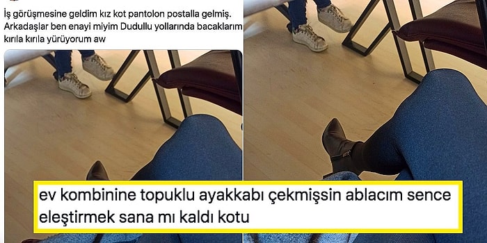 İş Görüşmesine Gittiği Sırada Diğer Adayın Kıyafetini Beğenmeyen Kullanıcıya Gelen Haklı Yorumlar