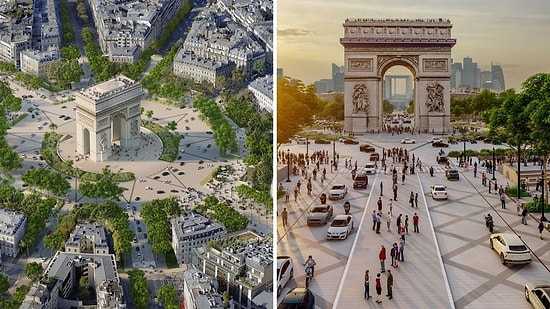 Париж планирует превратить Champs Elysees в огромный сад протяженностью 1,6 км