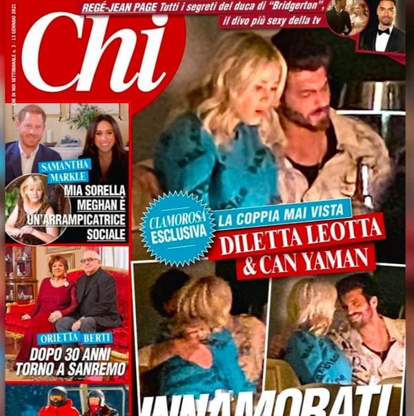 İtalyan magazin dergisi 'Chi'nin haberine göre de ikili epey bir yakınmış, adı aşk denebilecek kadar yani. Yanak yanağa haller falan 👀