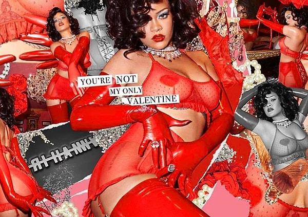 2. Rihanna'nın Sevgililer Günü için çıkardığı Savage X Fenty koleksiyonu yürekleri hoplattı!