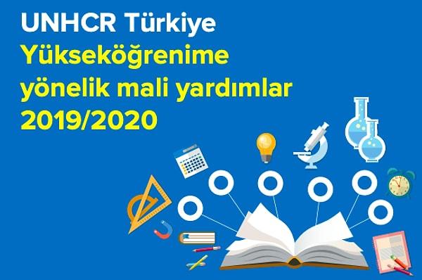 Ayrıca UNHCR Türkiye’deki bir üniversite ya da yükseköğretim kurumunda öğrenim gören bir uluslararası koruma başvuru veya statü sahibi öğrencilere de nakit yardımında bulunuyor.