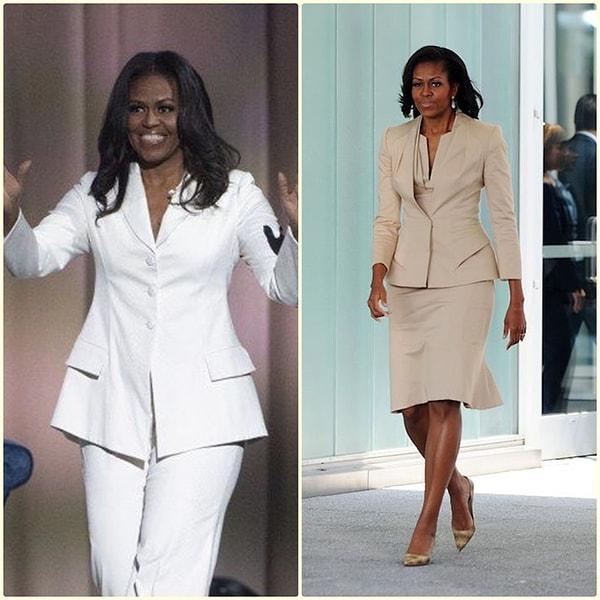 11. ABD'nin eski first ladysi Michelle Obama'nin sempatik halleri kıyafetlerinden daha çok konuşuluyordu.