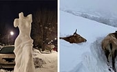 В эти дни, Испания становится свидетелем самого большого снегопада за десятилетия, и вот как выглядит это необычное зрелище