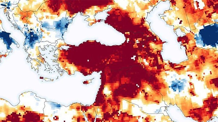 NASA Türkiye ile İlgili Bu Haritayı Paylaştı ve Uyardı!