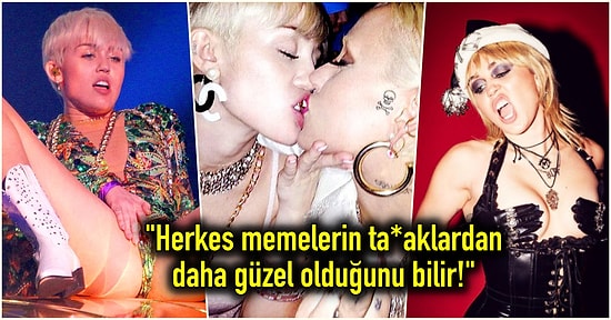 Miley Cyrus’tan Yine Bomba Gibi Bir Açıklama Geldi: ‘Kadınlarla Flörtleşmek Daha Mantıklı!'