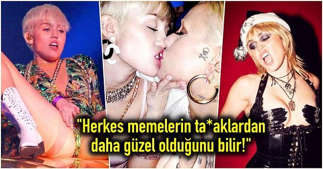 Miley Cyrus’tan Yine Bomba Gibi Bir Açıklama Geldi: ‘Kadınlarla Flörtleşmek Daha Mantıklı!'