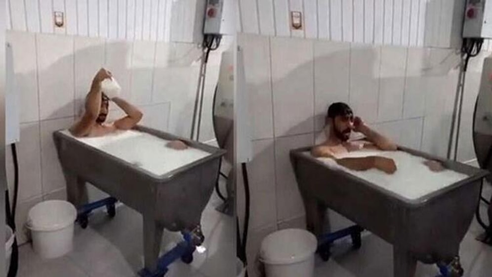 Fabrikada 'Süt Banyosu' Yapanlara İstenen Ceza Belli Oldu