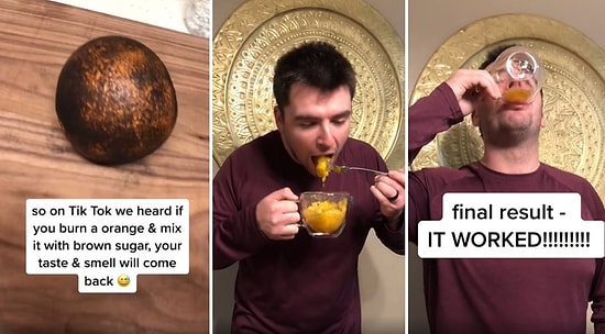 Koronavirüs Nedeniyle Tat ve Koku Kaybı Yaşayan Kişinin Basit Bir Yöntemle Tat ve Koku Alabildiği İddiası