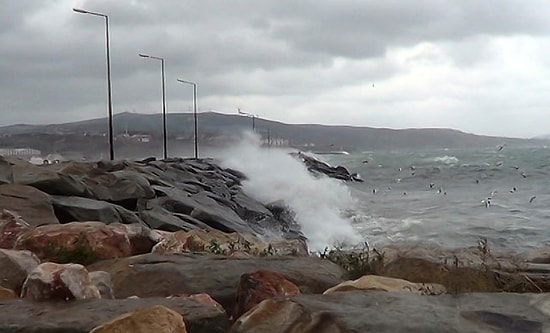 Trakya'da Fırtına Uyarısı