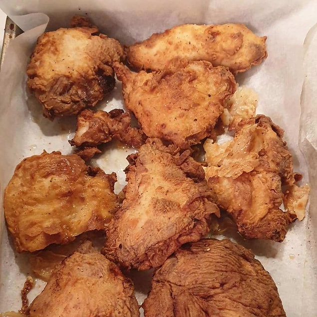 7. KFC Tadında Acılı Tavuk