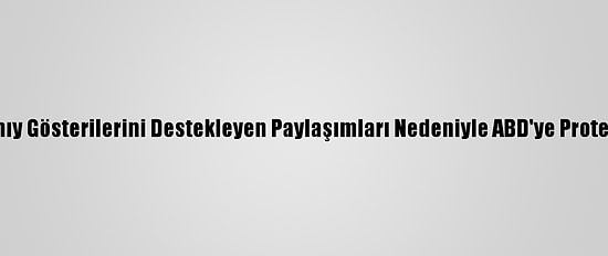 Rusya'dan, Navalnıy Gösterilerini Destekleyen Paylaşımları Nedeniyle ABD'ye Protesto Notası Verildi