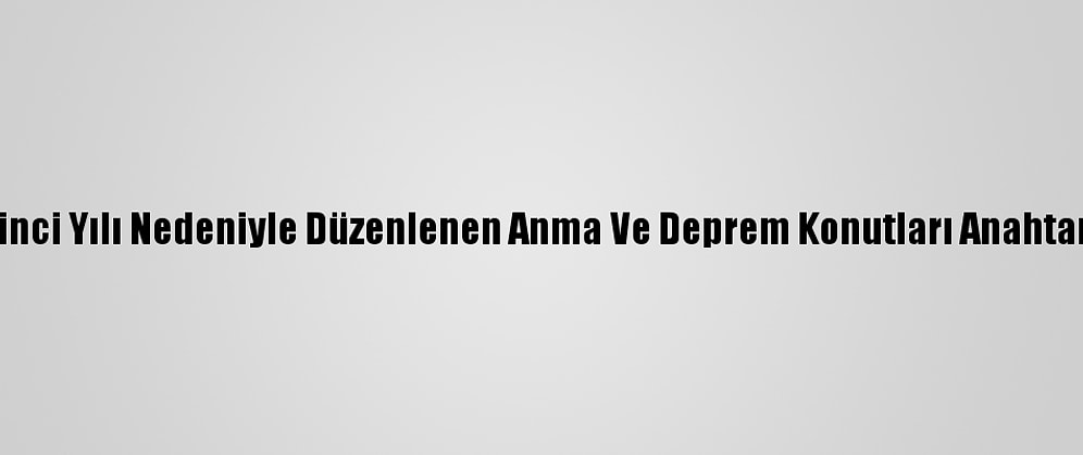 Erdoğan, Elazığ Depreminin Birinci Yılı Nedeniyle Düzenlenen Anma Ve Deprem Konutları Anahtar Teslim Töreninde Konuştu: (2)