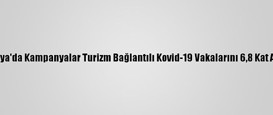 Japonya'da Kampanyalar Turizm Bağlantılı Kovid-19 Vakalarını 6,8 Kat Artırdı