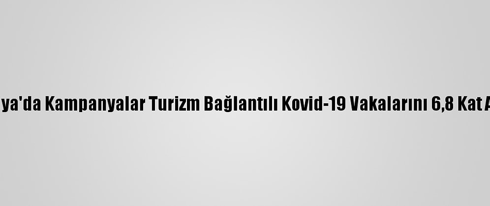 Japonya'da Kampanyalar Turizm Bağlantılı Kovid-19 Vakalarını 6,8 Kat Artırdı