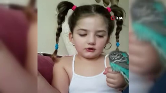 Ölen Kuşu İçin 'Yüreğimin Parçasıydın Sen' Diye Gözyaşı Döken Küçük Zeynep