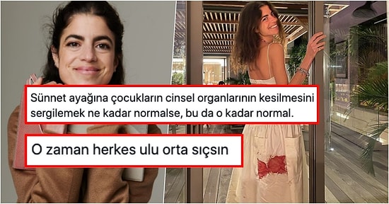 "Kadın Olmayı Seviyorum" Diyerek Eteğindeki Regl Kanını Paylaşan Yazar Leandra Medine Cohen Tartışma Yarattı