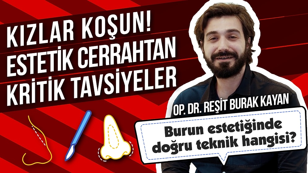 Estetik Cerrah Dr. Reşit Burak Kayan Sosyal Medyadan Gelen Soruları Yanıtlıyor!