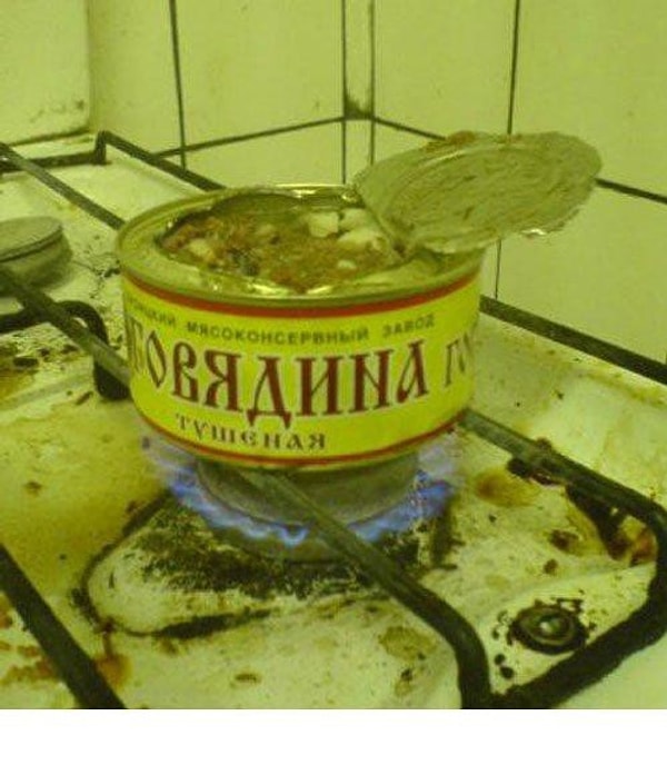 14. Когда совсем лень мыть потом посуду