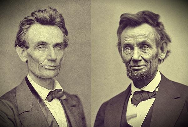 10. 20 Mayıs 1860'ta (göreve başlamasından 10 ay önce) ve 5 Şubat 1865'te (İç Savaş'ın bitiminden birkaç ay önce) Abraham Lincoln.