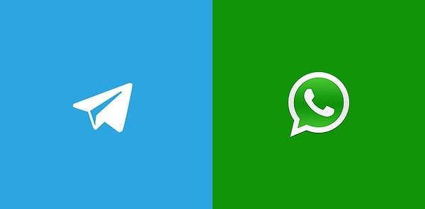 Telegram Whatsapp’ı geçer mi?