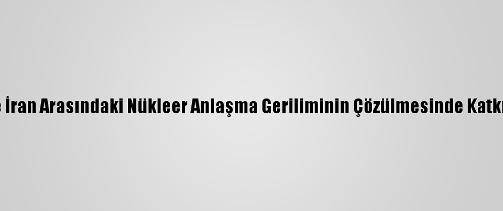 Japonya, ABD İle İran Arasındaki Nükleer Anlaşma Geriliminin Çözülmesinde Katkı Sunmaya Hazır